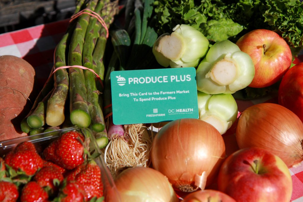 Produce Plus helps District residents with limited access to fresh produce purchase fresh and local fruits and vegetables 