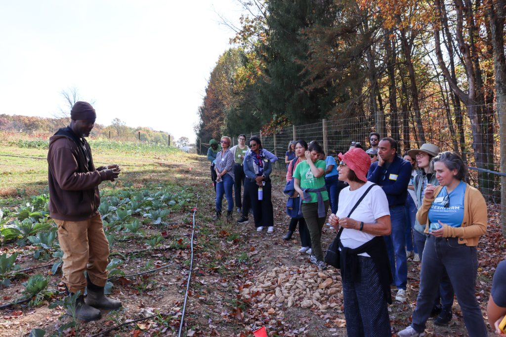 Supporters tour Dodo Farms and learn about FRESHFARM's impact